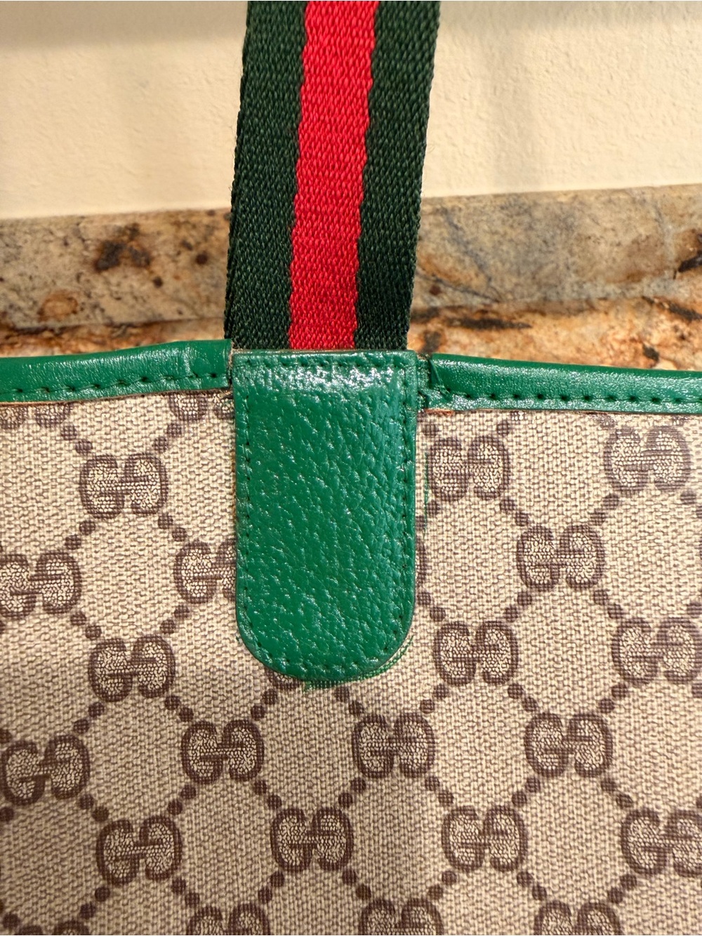 Gucci Monogram Tote (Refreshed/Modified) - Picture 4 of 13